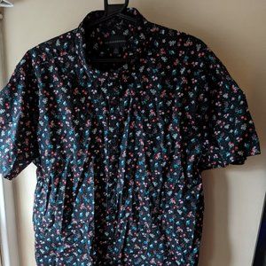 No Boundaries Floral Print Shirt XL 2020